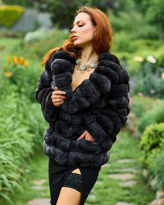 Chinchilla Fur Jacket