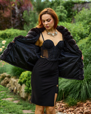 Chinchilla Fur Jacket
