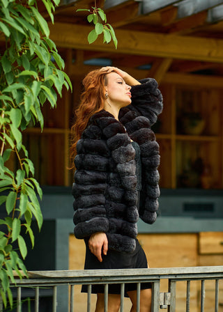 Chinchilla Fur Jacket