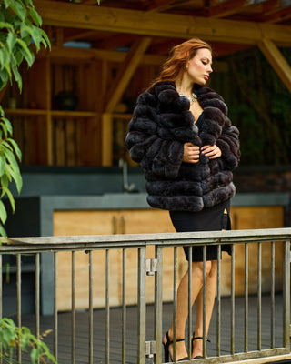 Chinchilla Fur Jacket