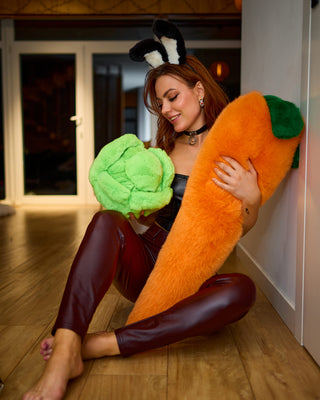 Real Fur Fruits & Vegetables – Handmade Rex Rabbit & Saga Fox Plush Collection