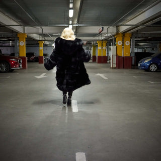 Saga Blue Fox 6-in-1 Transformable Fur Coat