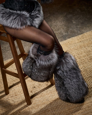 Silver Fox Fur Set – Luxury Collection for True Fur Lovers