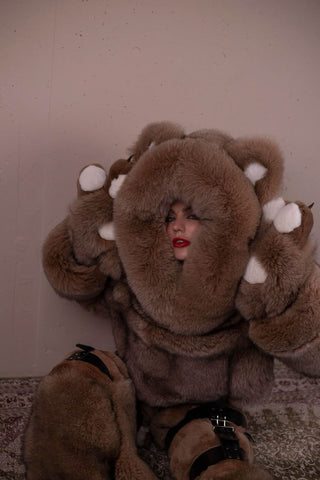'Teddy Bear' Fur Set – Plush Saga Blue Fox Fantasy Costume
