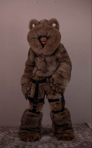 'Teddy Bear' Fur Set – Plush Saga Blue Fox Fantasy Costume
