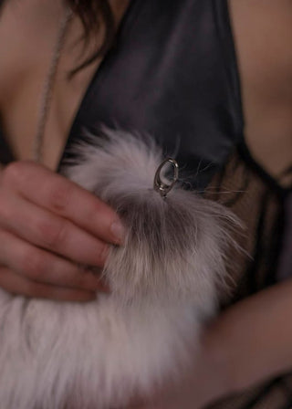 Fox Fur Detachable Tail/Butt Plug - Short