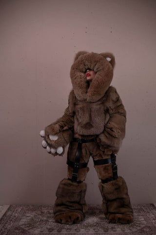 'Teddy Bear' Fur Set – Plush Saga Blue Fox Fantasy Costume