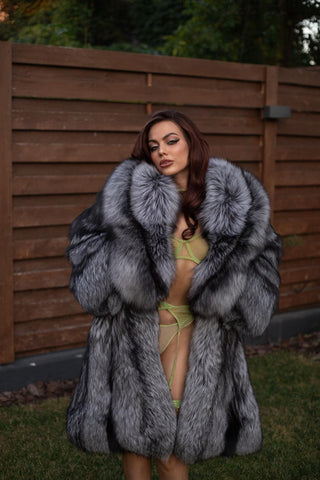 Saga Silver Fox Women's Coat