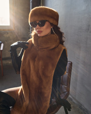 Mink Headband 'Minktail'