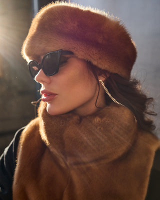 Mink Headband 'Minktail'