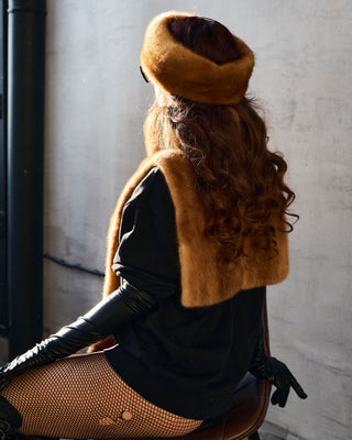 Mink Headband 'Minktail'