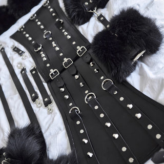Leather Bondage Corset