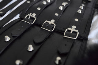 Leather Bondage Corset