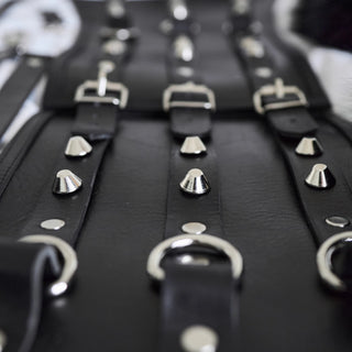 Leather Bondage Corset