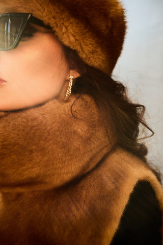 Mink Headband 'Minktail'