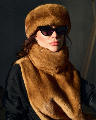 Mink Headband 'Minktail'