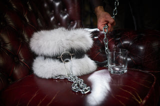 Blue Fox Fur Collar 'Dream Keeper'