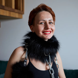 Silver Fox Fur Collar 'Fox Master'