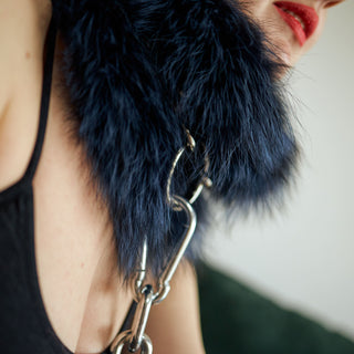 Silver Fox Fur Collar 'Fox Master'