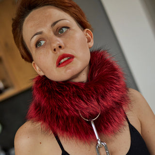 Silver Fox Fur Collar 'Fox Master'