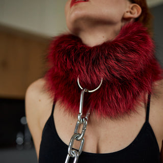 Silver Fox Fur Collar 'Fox Master'
