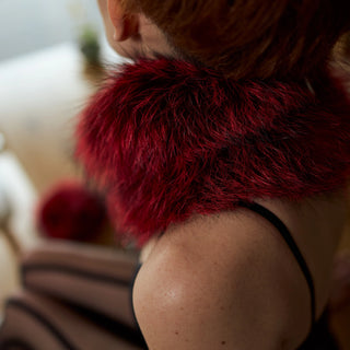 Silver Fox Fur Collar 'Fox Master'