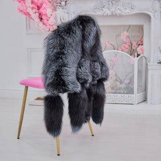 Silver Fox Hood 'Hide Me'