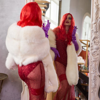 Snow White Saga Fox Fur Wrap 'Warm Pleasure'