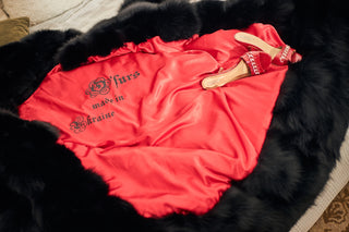 Blue Fox Fur Coat 'The Party Queen'