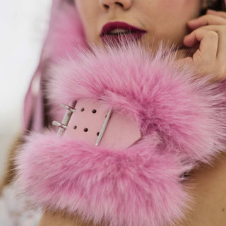 Fur & Leather Restraint Set