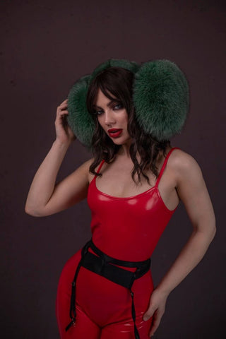 Giant Fox Fur Earmuffs