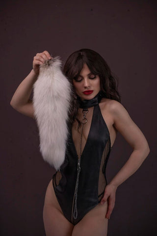 Fox Fur Detachable Tail/Butt Plug - Short