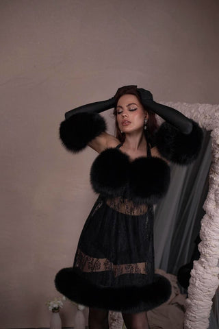 Saga Blue Fox Lace Babydoll