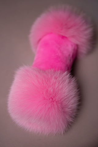 Hot Saga Fox & Rex Rabbit Fur Tube