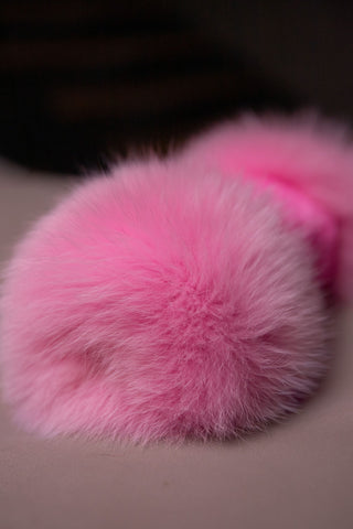 Hot Saga Fox & Rex Rabbit Fur Tube