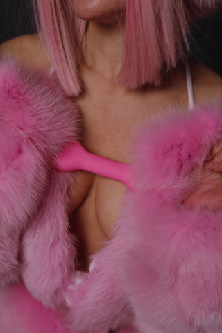 Fur Trimmed BDSM Collar Choker – Soft Statement Neck Accessory