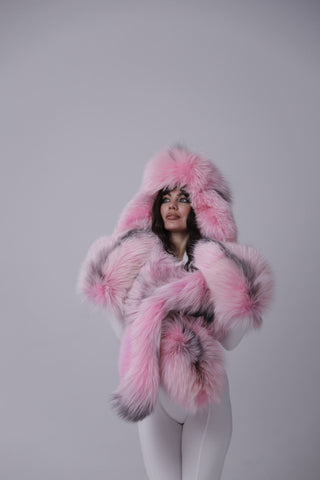 Arctic Fox Fur Gloves