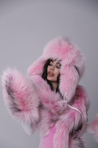 Arctic Fox Fur Gloves