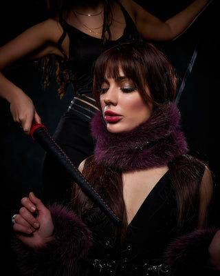 Blue Fox Fur Collar 'Dream Keeper'