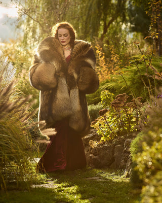 Huge Unisex Finn Raccoon Coat "Raccoon Puff"
