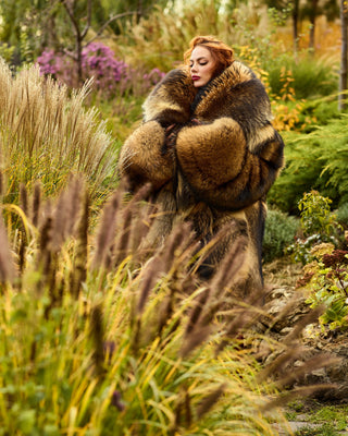 Huge Unisex Finn Raccoon Coat "Raccoon Puff"