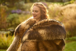 Huge Unisex Finn Raccoon Coat "Raccoon Puff"