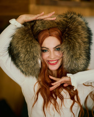 Extra Large Finn Racoon Earmuffs