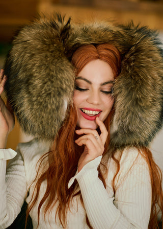 Extra Large Finn Racoon Earmuffs