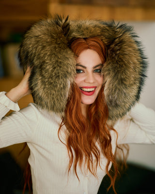 Extra Large Finn Racoon Earmuffs