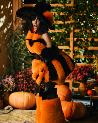 Pumpkin Fur Costume Set