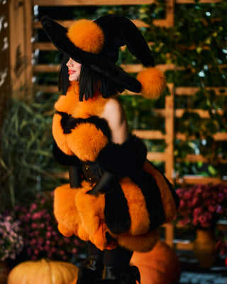 Pumpkin Fur Costume Set