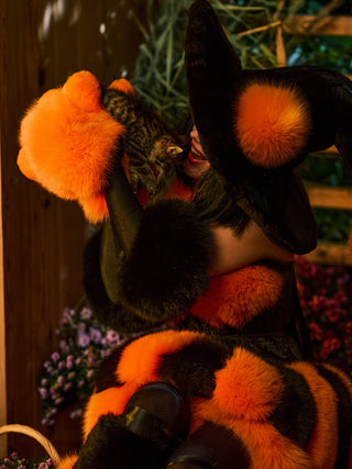 Pumpkin Fur Costume Set