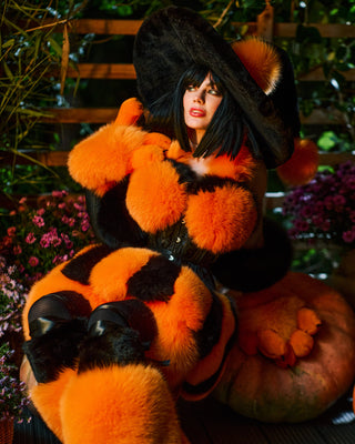 Pumpkin Fur Costume Set