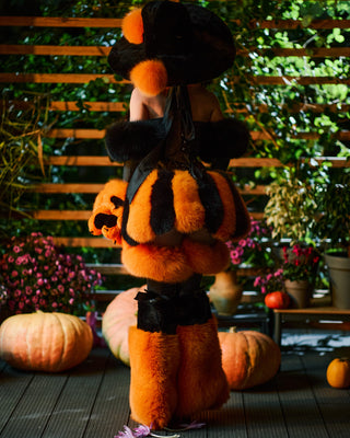 Pumpkin Fur Costume Set